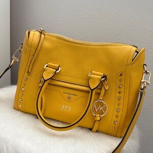 Michael Kors Mustard Yellow Satchel